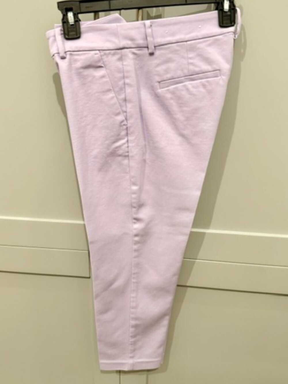 LOFT Light purple (lavender) tapered trousers, tailored pants